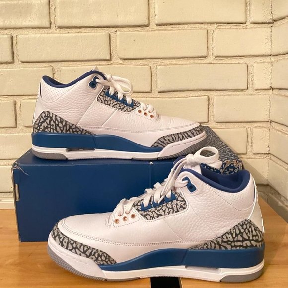 Air Jordan 3 Retro 'Washington Wizards' 2023 Size 9 - Picture 10 of 10